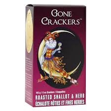 Gone Crackers Roasted Shallot & Herb 142g