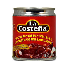 La Costena Chipotle Peppers in Adobo Sauce 186ml