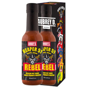 Aubrey D. REBEL Reaper 51 Hot Sauce