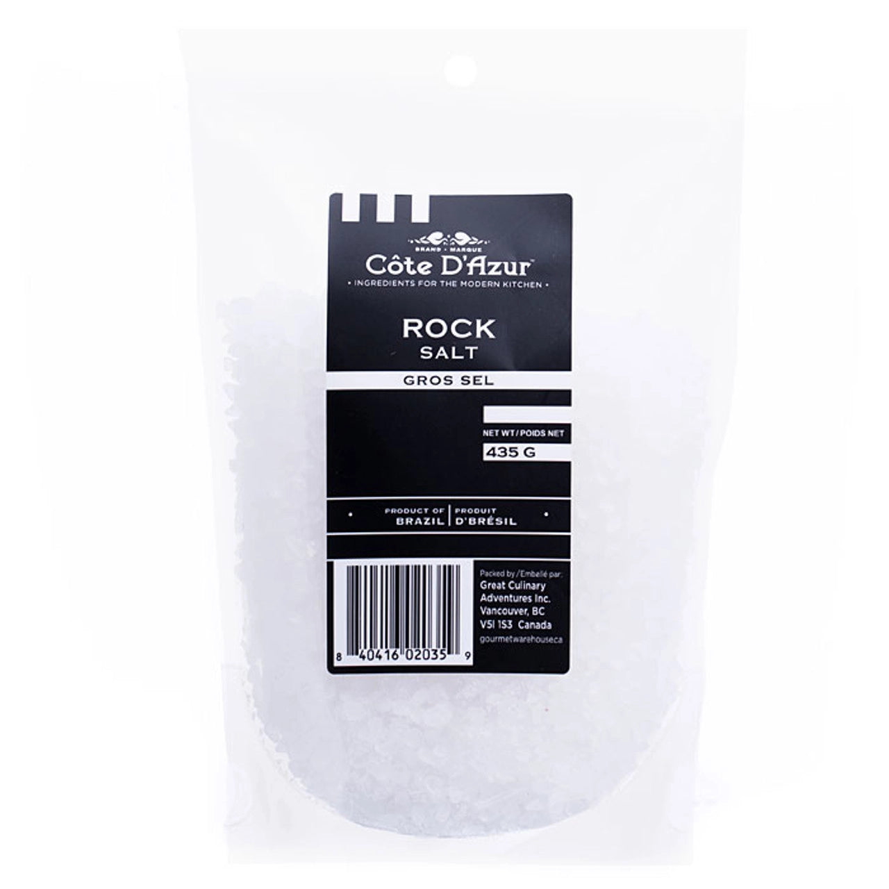 Cote D'Azur Rock Salt Bag