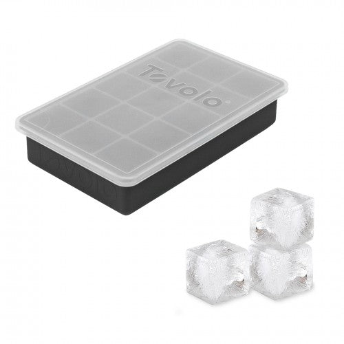 Tovolo Silicone Perfect Cube Ice Tray with Lid