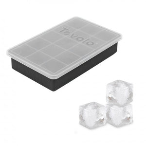 Tovolo Silicone Perfect Cube Ice Tray with Lid