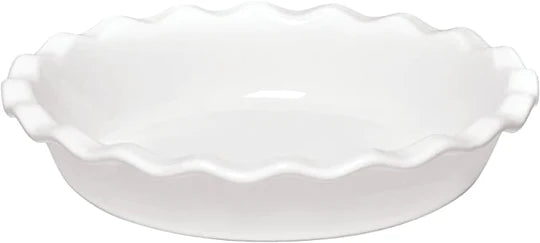 Emile Henry Pie Dish - White Farine